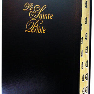 Bible Segond 1910, gros caractères, noire